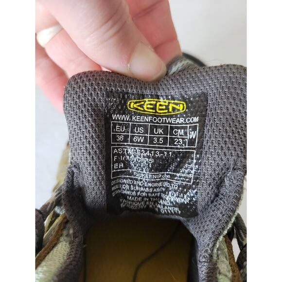 Keen Women's Flint Low Steel Toe Work Outdoor Shoes Size 6 WIDE - Picture 9 of 10